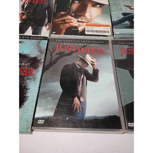 Justified Complete Series (DVD, Seasons 1–6, 18-Disc Set) - Picture 6 of 14